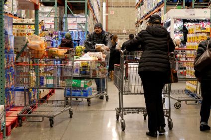 Supermercado em Nova York em 16/01/2026
