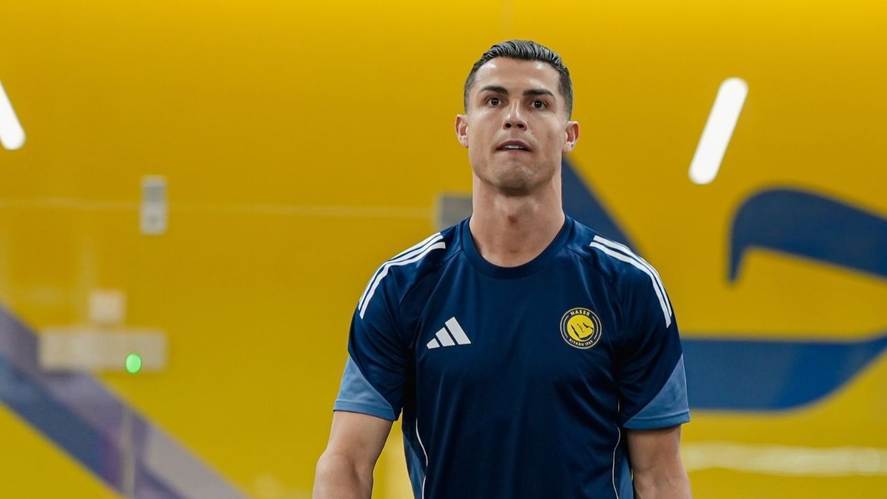Cristiano Ronaldo no CT do Al-Nassr na Arábia Saudita