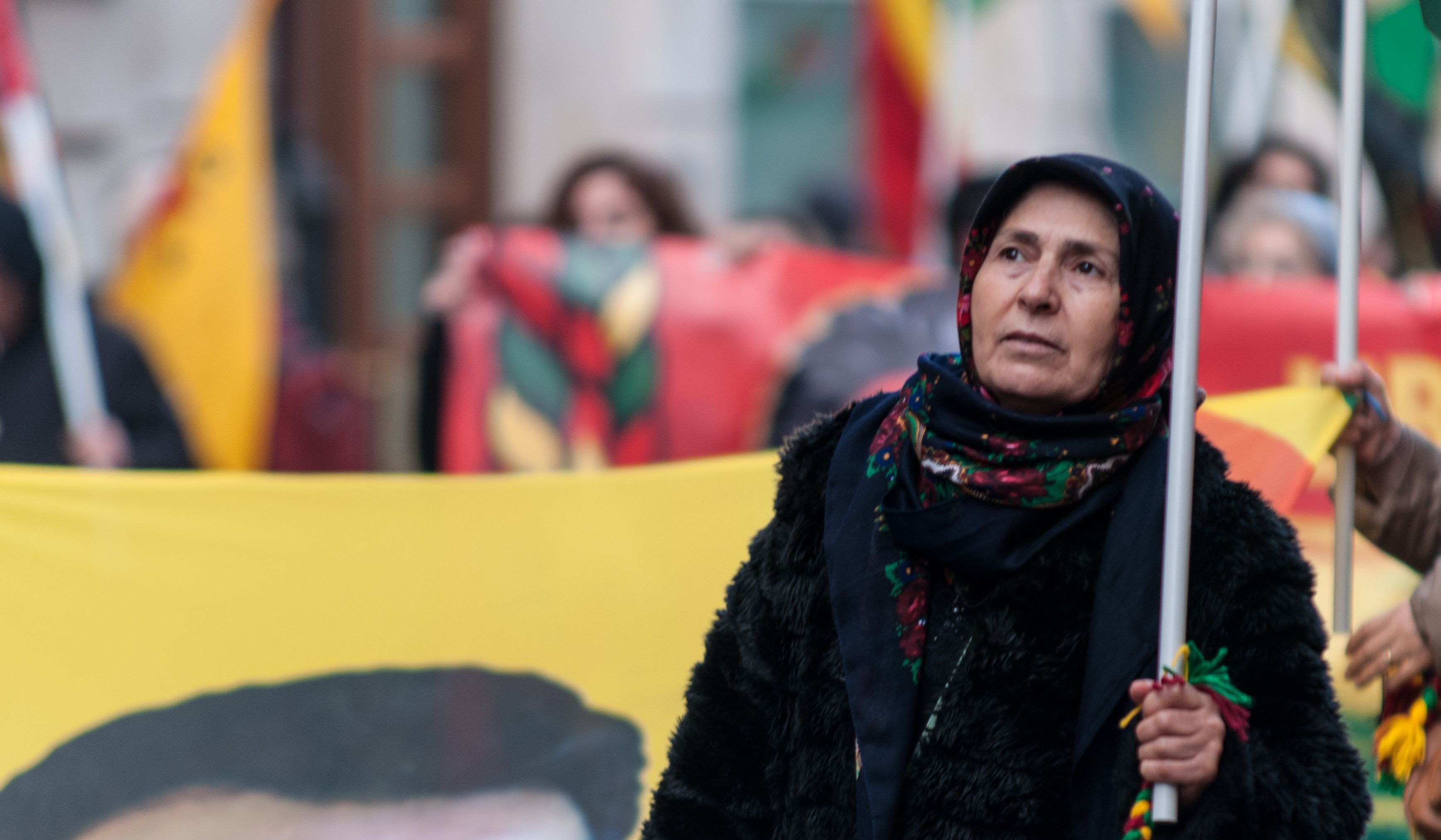 Demonstration In Defence Of Rojava And The Release Of Ocalan