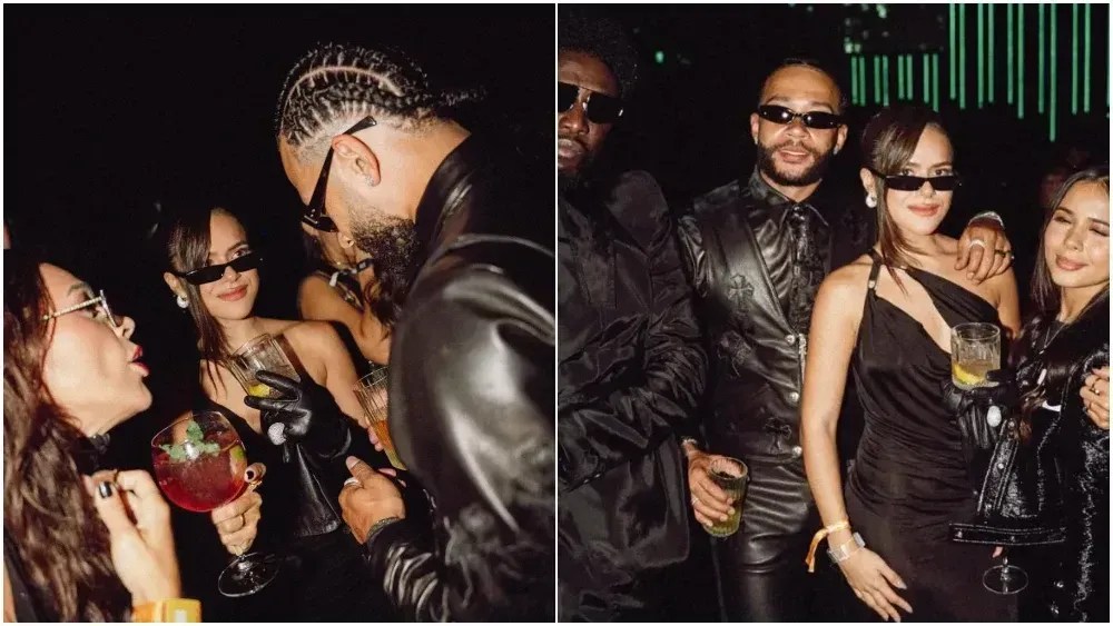 Memphis Depay, do Corinthians, e Maisa juntos em festa de aniversário • Reprodução/Instagram/@memphisdepay