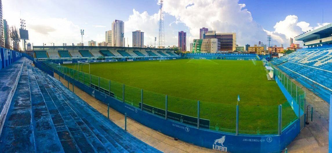 Estádio Banpará Curuzu, em Belém, no Pará.