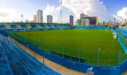 Estádio Banpará Curuzu, em Belém, no Pará.