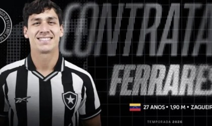 Ferraresi reforça o Botafogo em 2026.