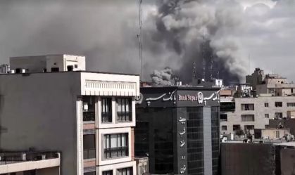 fumaça teerã 1 de março