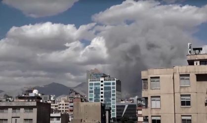 fumaça teerã 1 de março