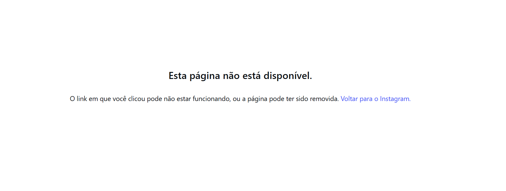 Perfil de Giovanna Reis é desativado no Instagram • Reprodução/Instagram