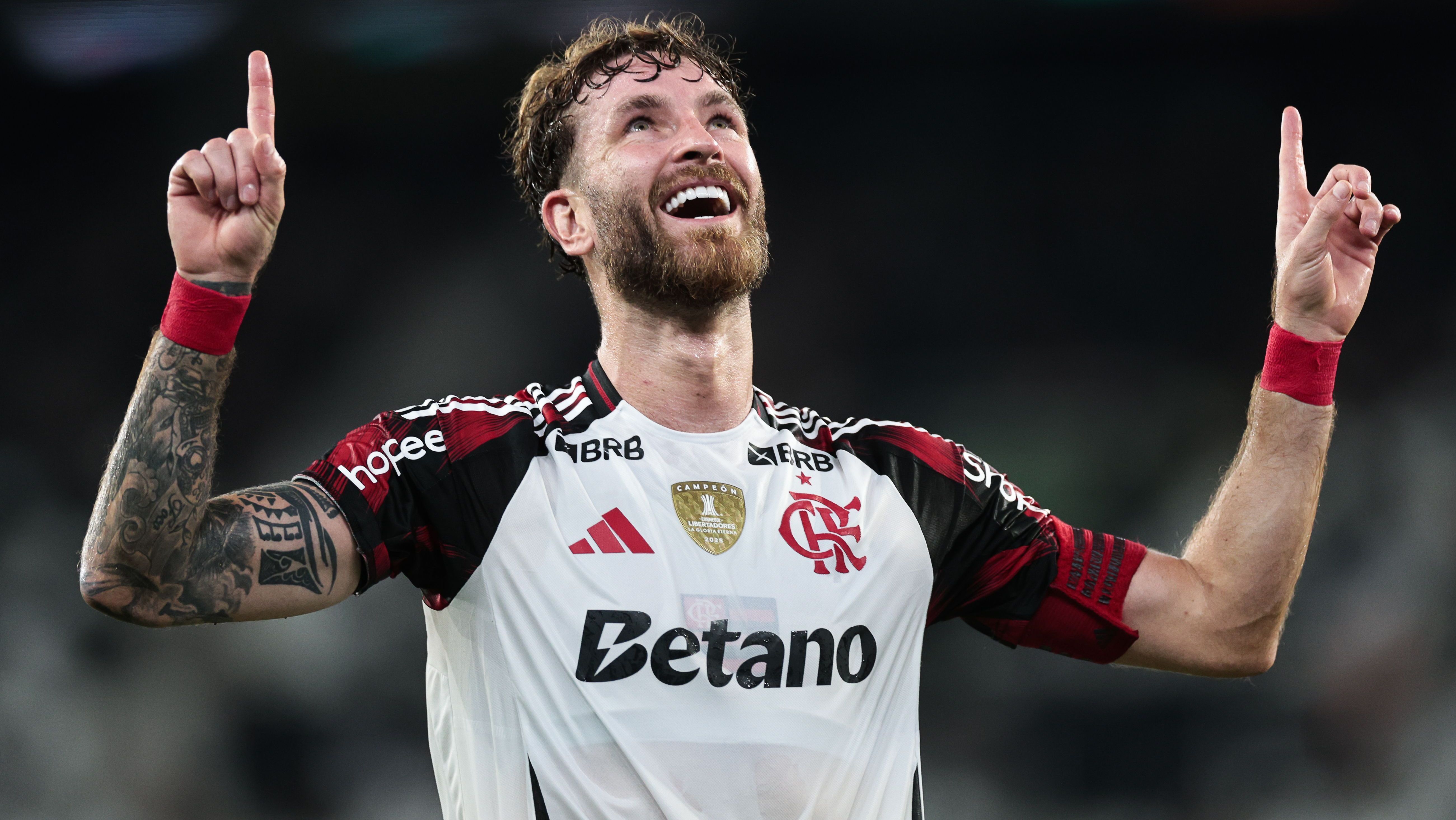 Léo Pereira anotou o segundo gol do Flamengo na partida contra o Botafogo, pelo Brasileirão