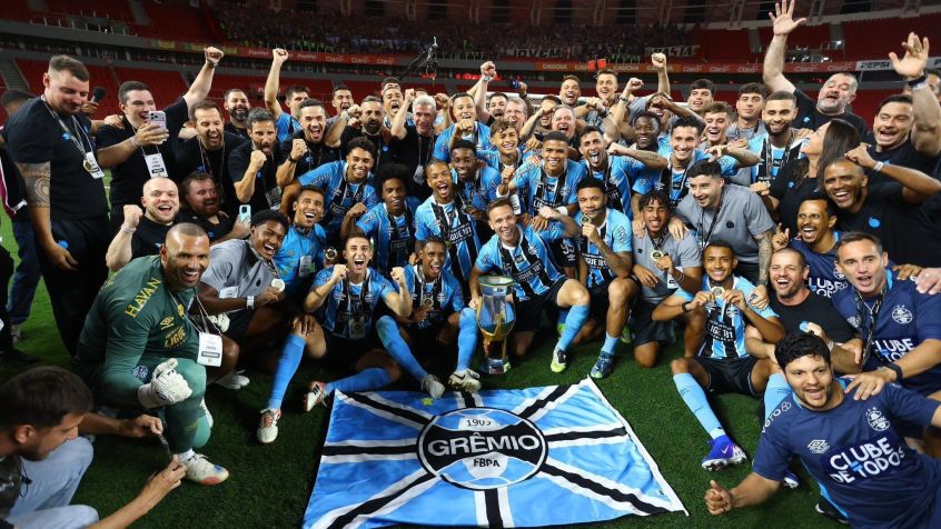 Grêmio conquistou o Campeonato Gaúcho 2026 • Foto: Divulgação/ Grêmio