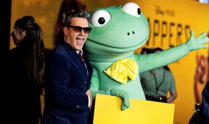 Jon Hamm em evento do filme "Hoppers" em Los Angeles, em fevereiro de 2026