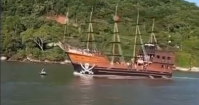 Marinha vai investigar caso do "Barco Pirata” que atropelou casal em SC