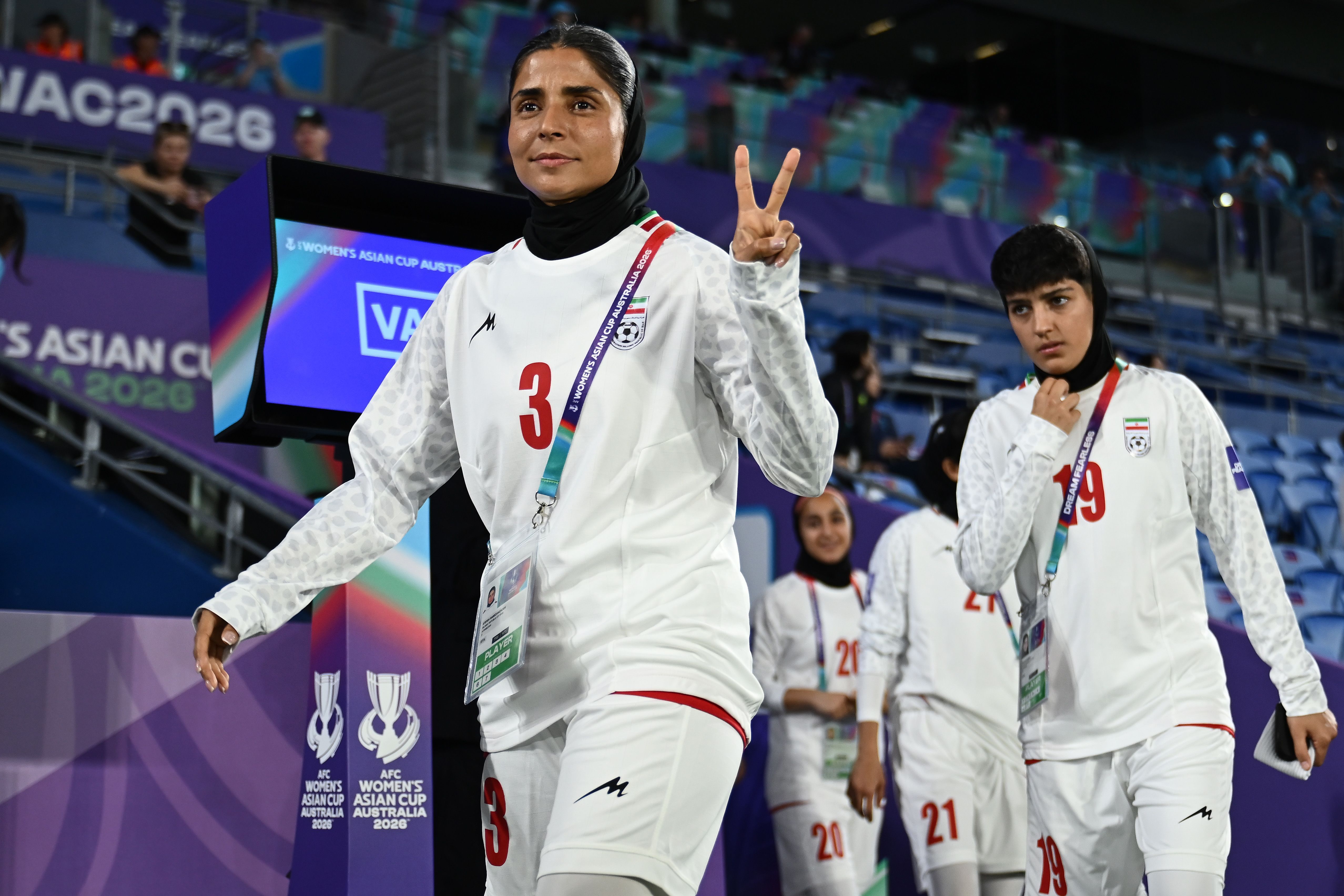 Iranianas estão na Austrália para a disputa da Copa da Ásia