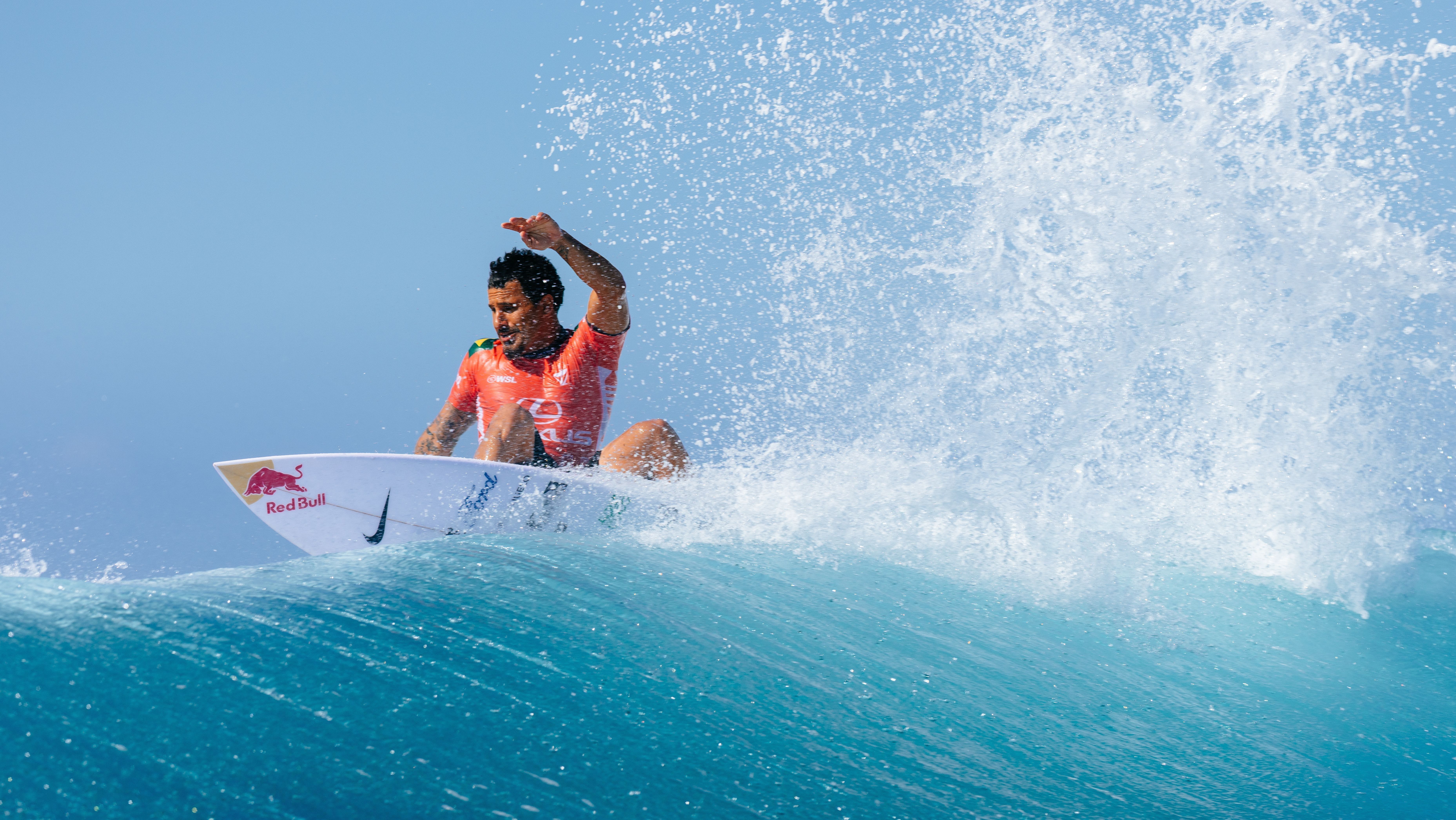 O brasileiro Ítalo Ferreira é o atual quarto colocado no ranking do Circuito Mundial da WSL.