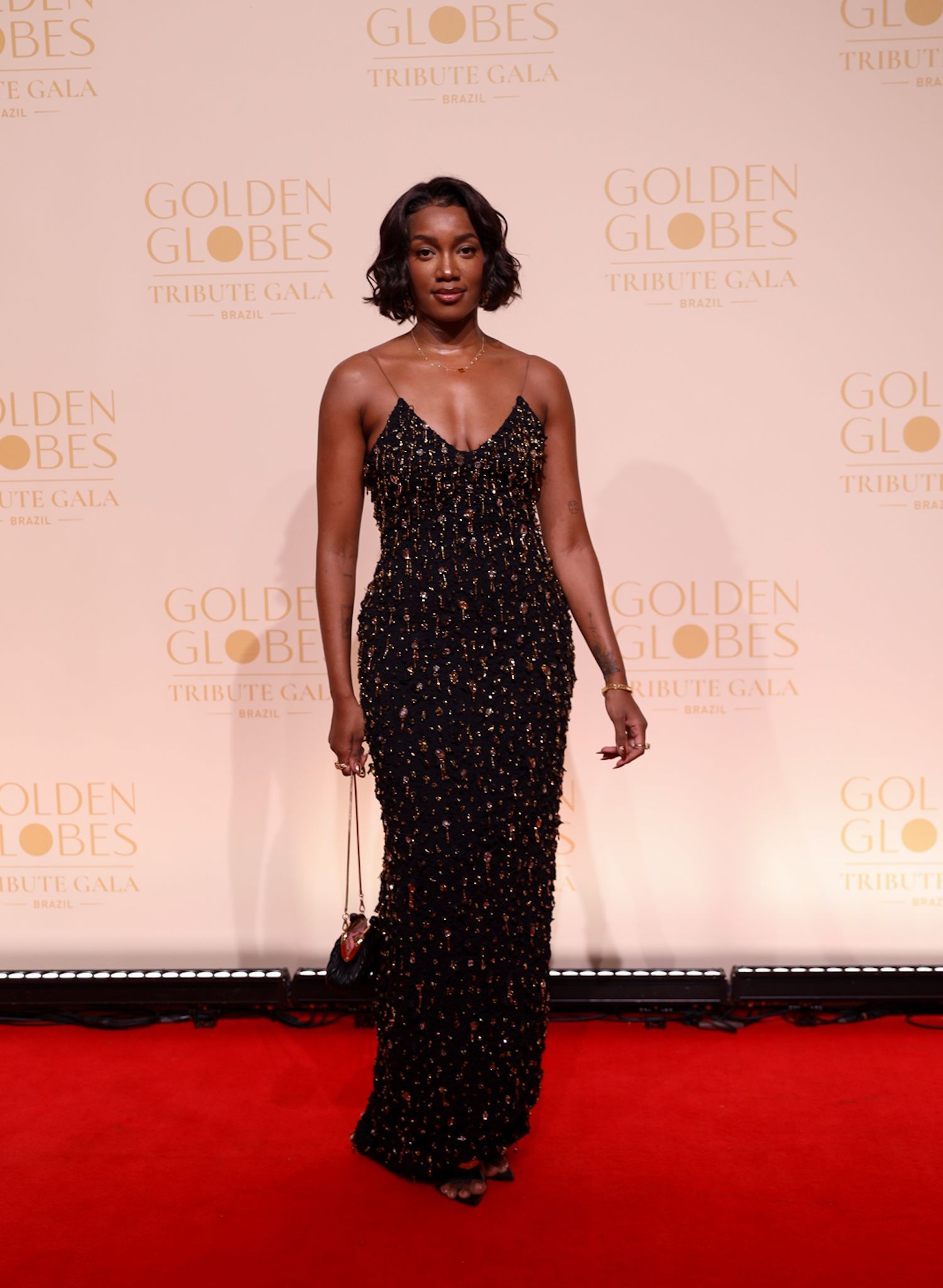 Iza no tapete vermelho do Golden Globes Tribute Gala Brazil • Thyago Andrade/AgNews