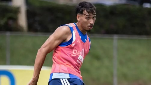 Japa durante treino do Cruzeiro