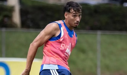 Japa durante treino do Cruzeiro