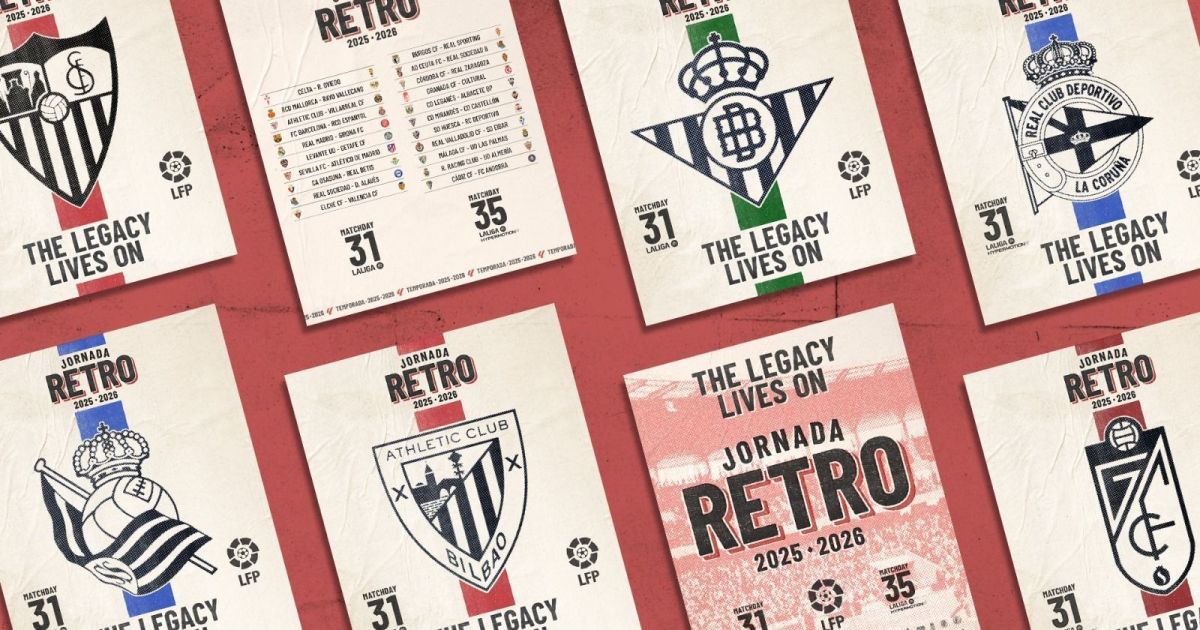 LaLiga: rodada retrô tem números estrondosos de interações e visualizações