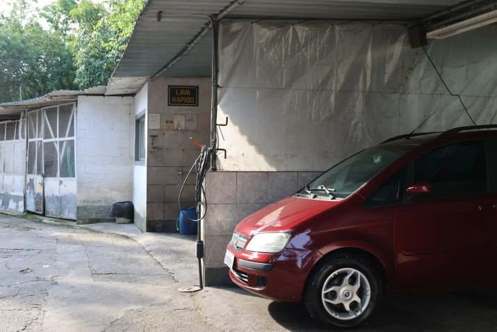 Lava rápido do presídio militar Romão Gomes • Divulgação/TJMSP