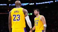 Luka Doncic e LeBron James fazem história na NBA em vitória do Lakers