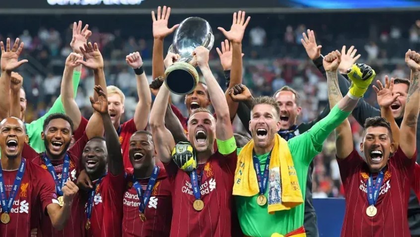 Time campeão da UEFA Champions League 2018/2019 • Reprodução/X/Liverpool