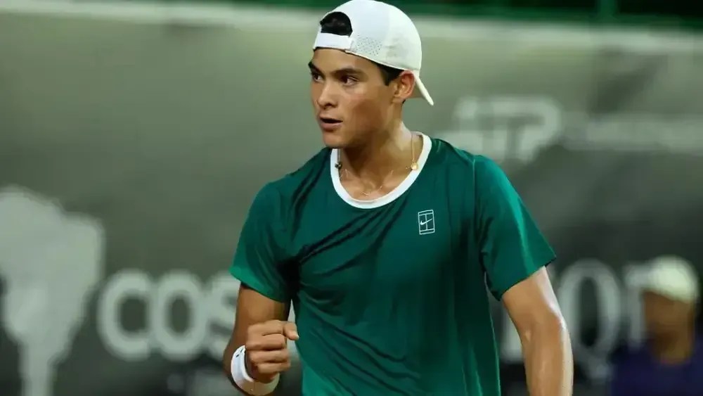 Luis Guto Miguel, tenista brasileiro de 16 anos