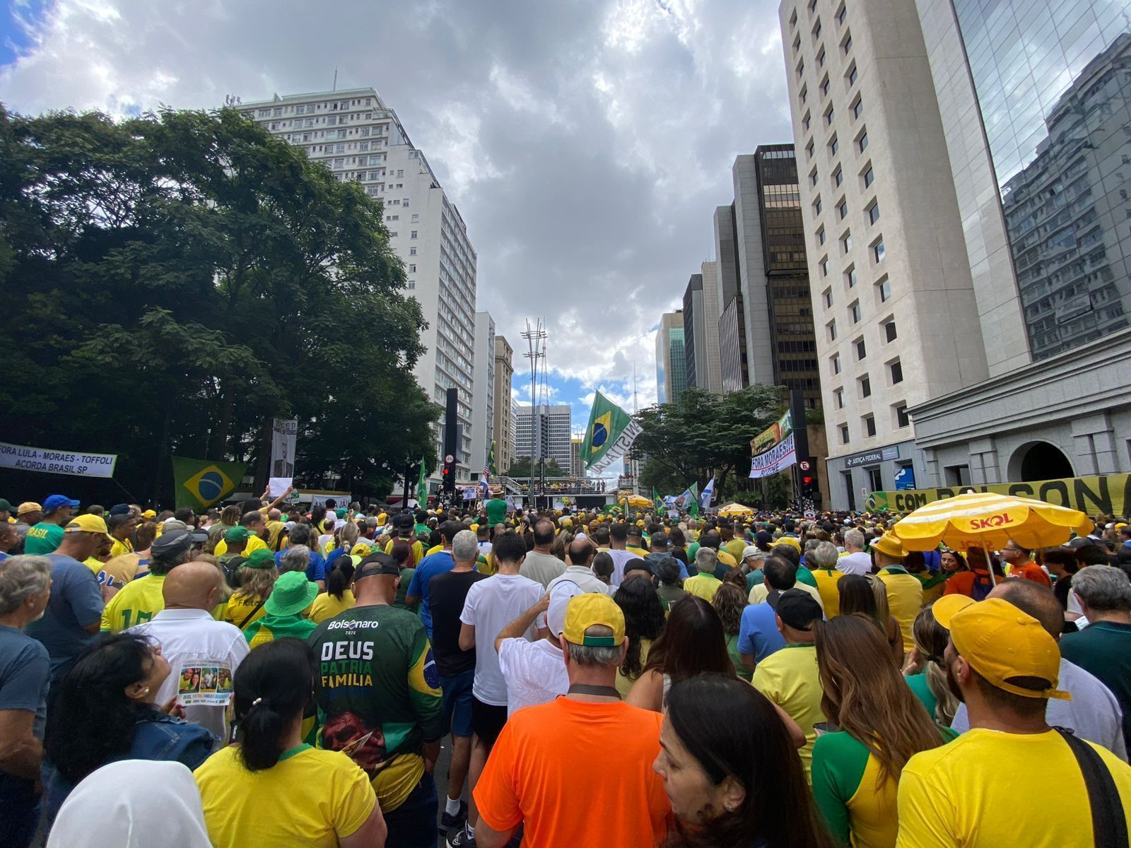 Manifestação direita