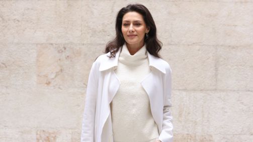 Maria Fernanda Cândido na Semana de Moda de Milão