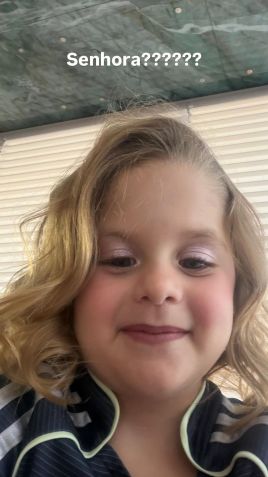 Virginia brincou com a foto da filha • Instagram/Virginia