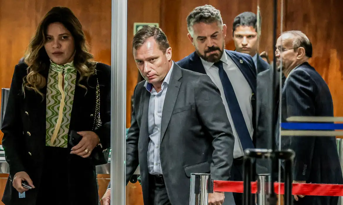 Tenente-coronel Mauro Cid, ex-ajudante de ordens de Jair Bolsonaro • Felipe Sampaio/STF