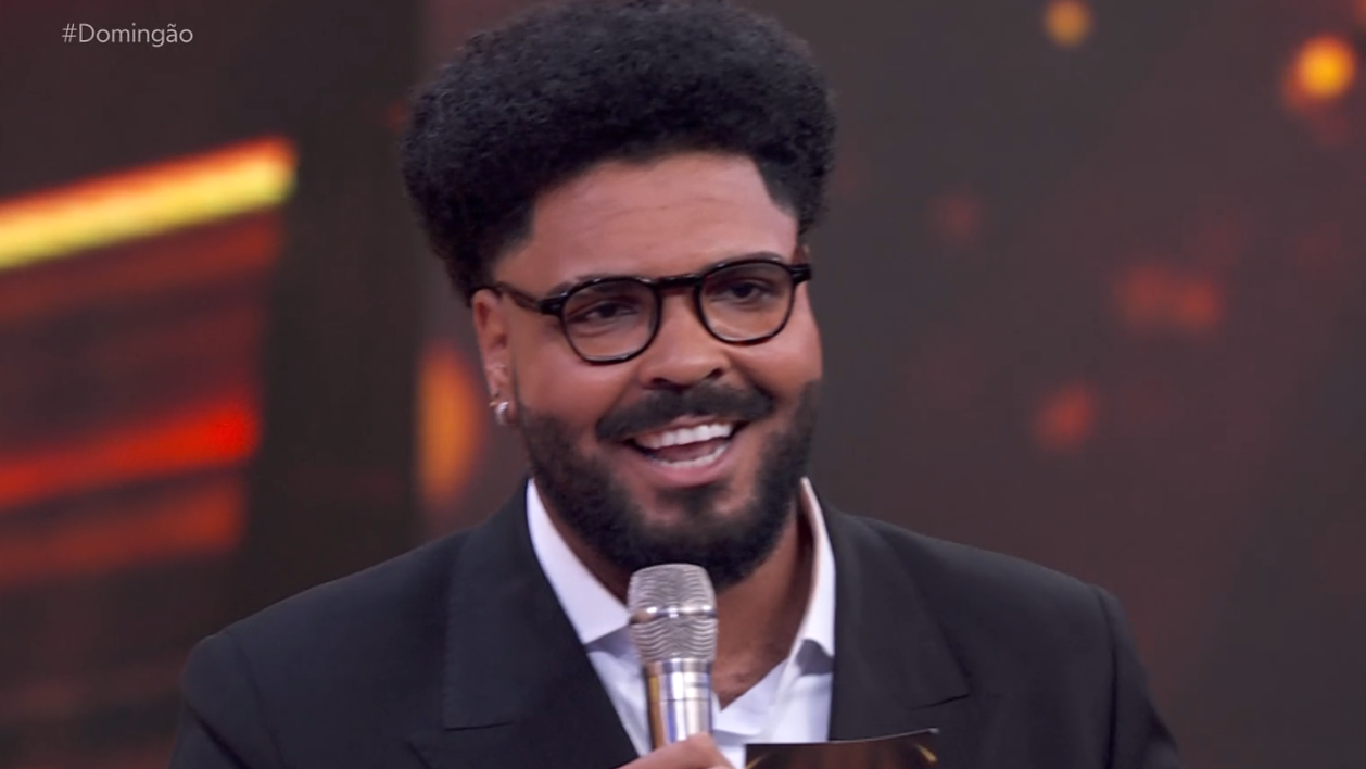 Paulo Vieira durante o Melhores do Ano 2025 • Reprodução/Globoplay