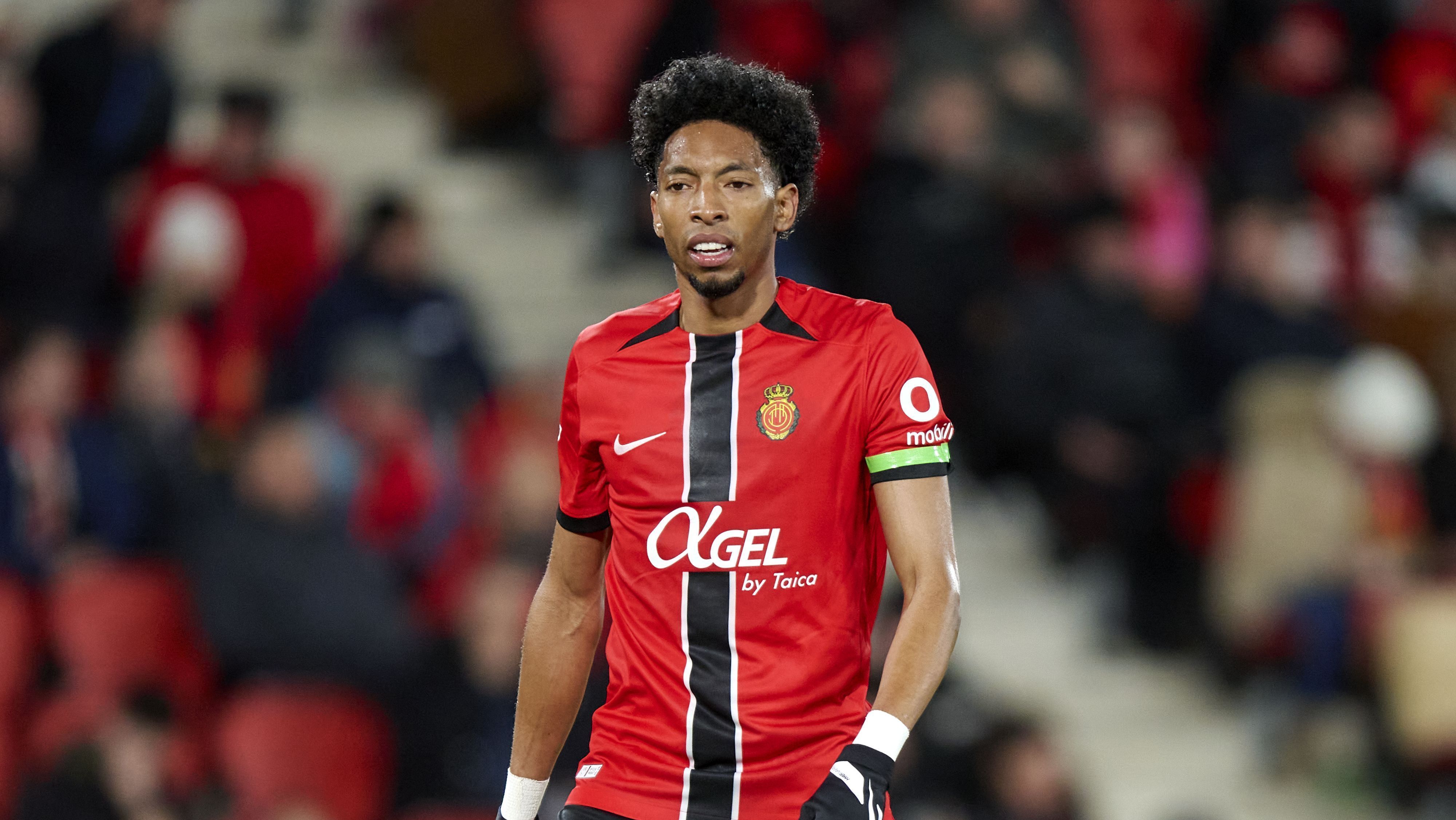 Johan Mojica em jogo do Mallorca em LaLiga