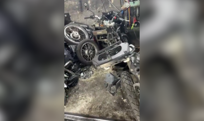 Polícia encontra desmanche de motos roubadas na Zona Norte de São Paulo