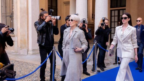 Meryl Streep e Anne Hathaway em "O Diabo Veste Prada 2"