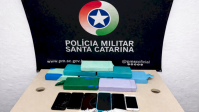 Bope apreende mais de 12 kg de cocaína em operações coordenadas em SC