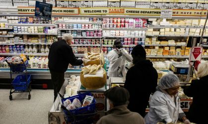 Supermercado em Nova York em 26/11/2025