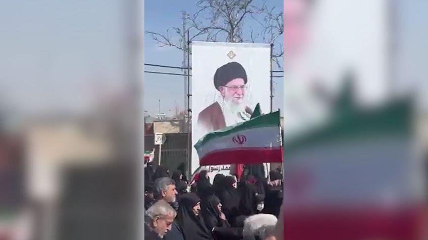 CNN registra protesto de iranianos após morte de Ali Khamenei • Frederik Pleitgen/CNN
