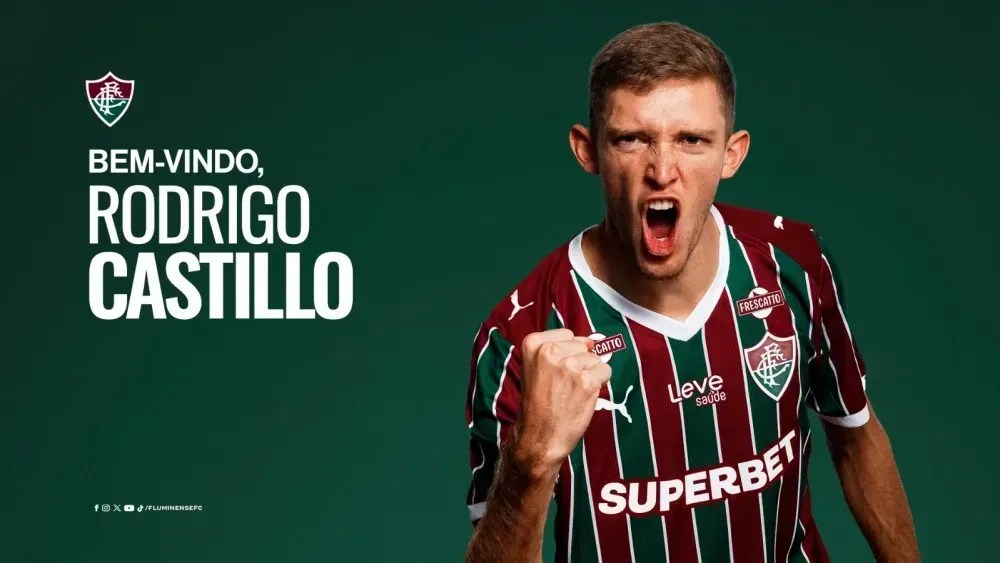Fluminense anuncia a contratação de Rodrigo Castillo.