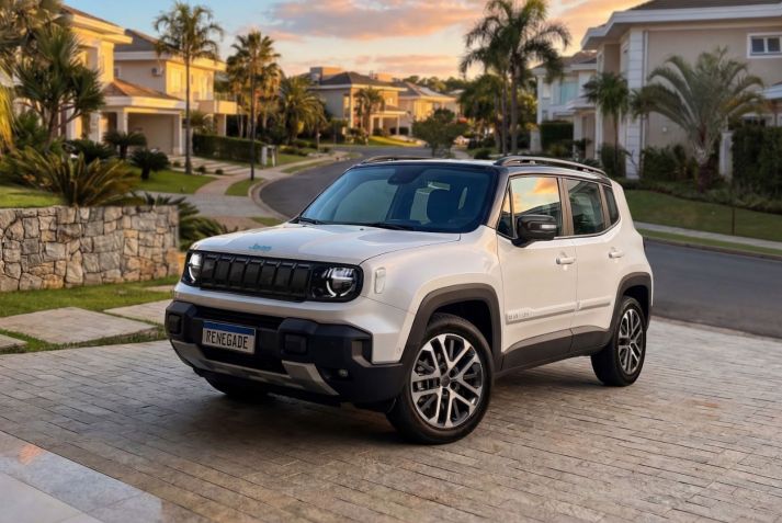 Novo Jeep Renegade Sahara 2027 • Divulgação