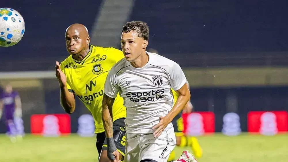 Ceará vence o São Bernardo na Copa do Brasil.