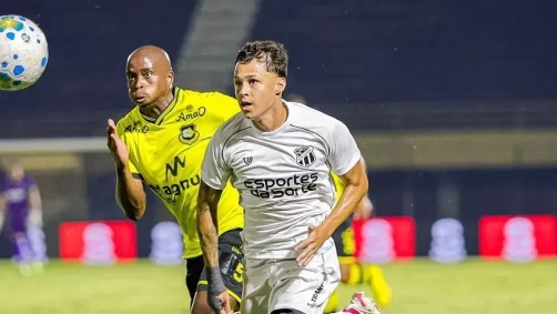 Ceará vence o São Bernardo na Copa do Brasil.