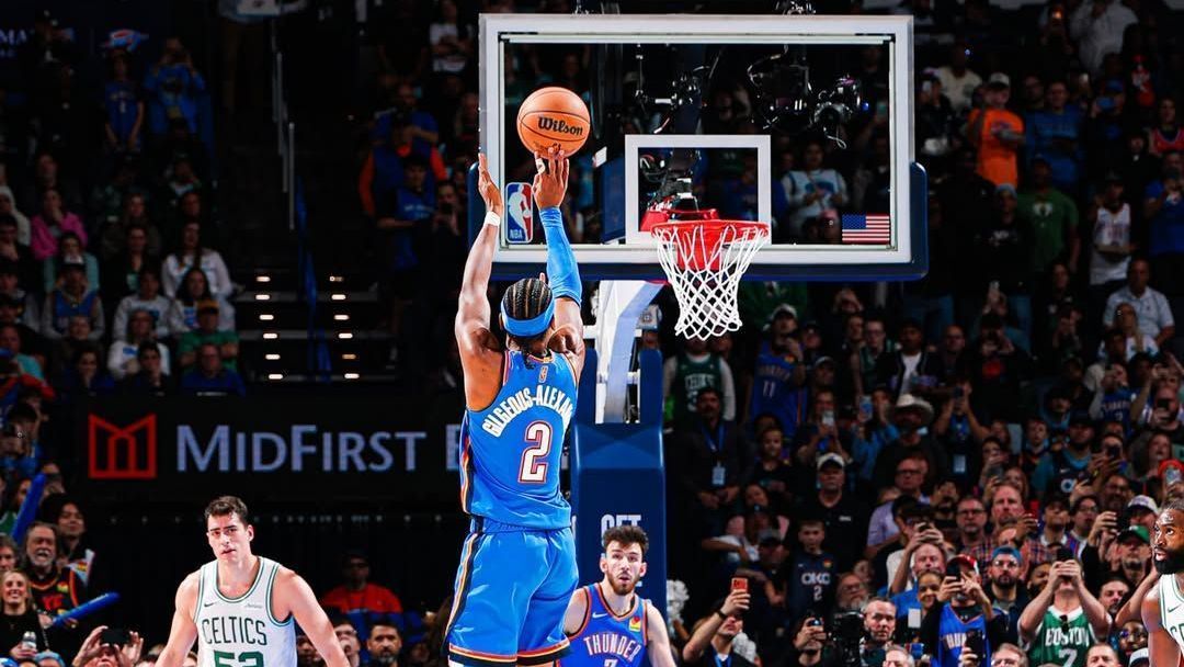 Shai bate recorde histórico da NBA em vitória do Thunder | CNN Brasil