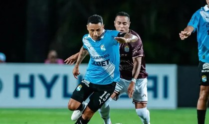 Jogo entre Sporting Cristal e Carabobo pela pré-Libertadores.