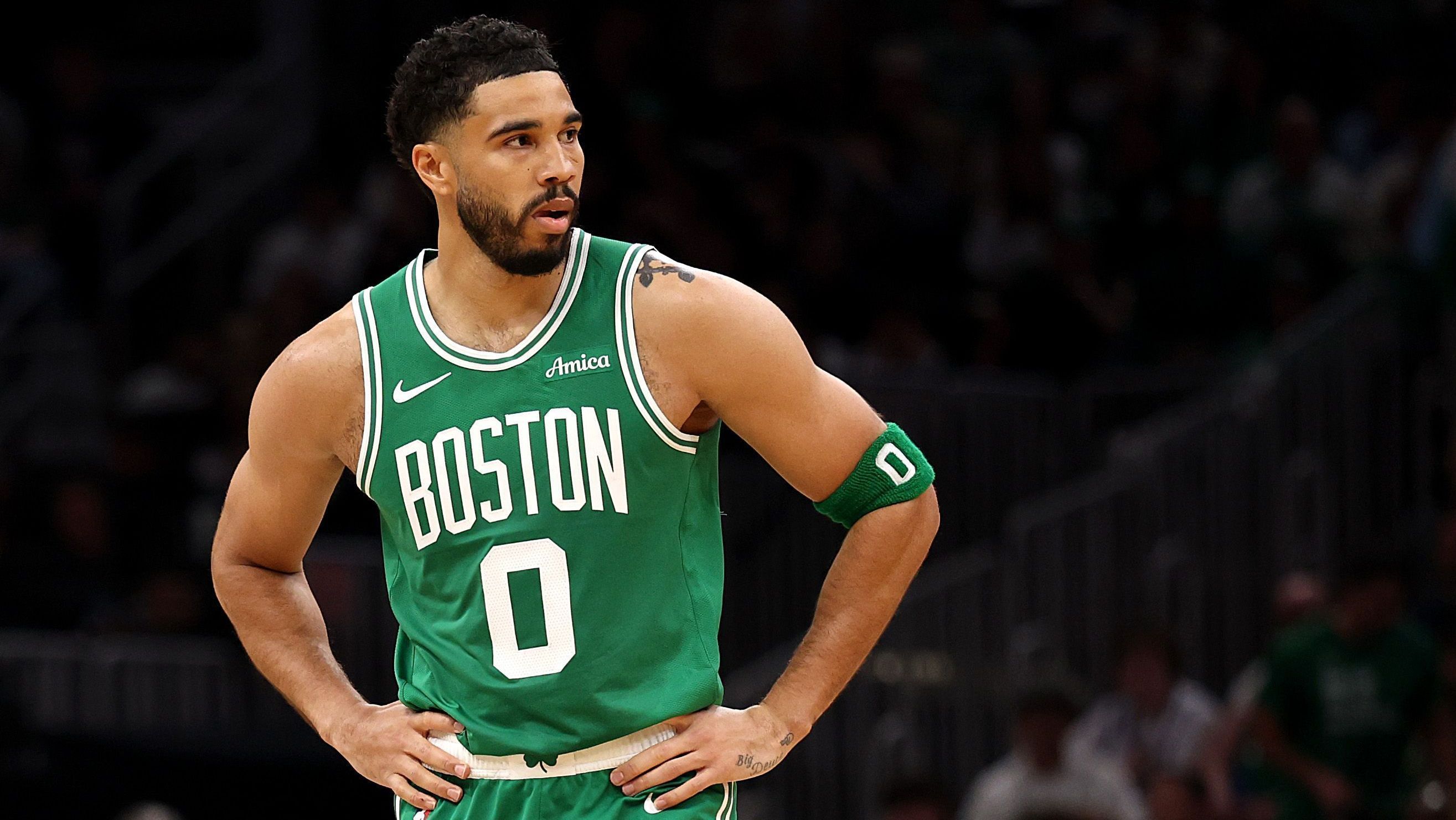 Jayson Tatum se recuperou de lesão e voltou a jogar pelo Boston Celtics