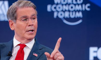 Secretário do Tesouro dos EUA, Scott Bessent, na 56ª reunião anual do Fórum Econômico Mundial (WEF) em Davos, Suíça, em 20 de janeiro de 2026