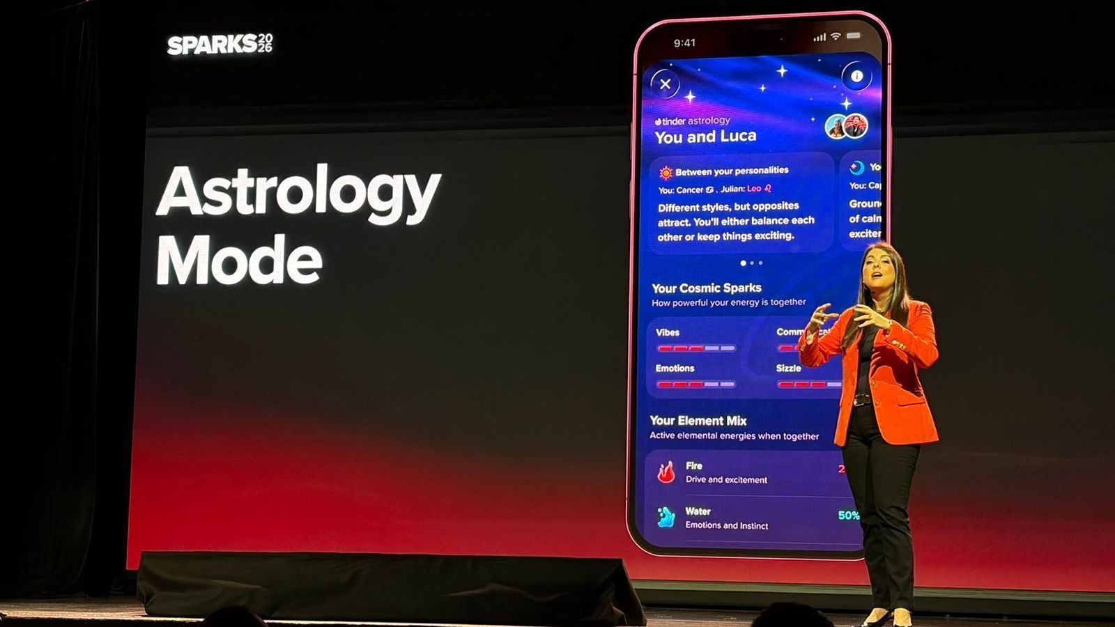 Tinder anunciou novidades em um evento em Los Angeles, EUA