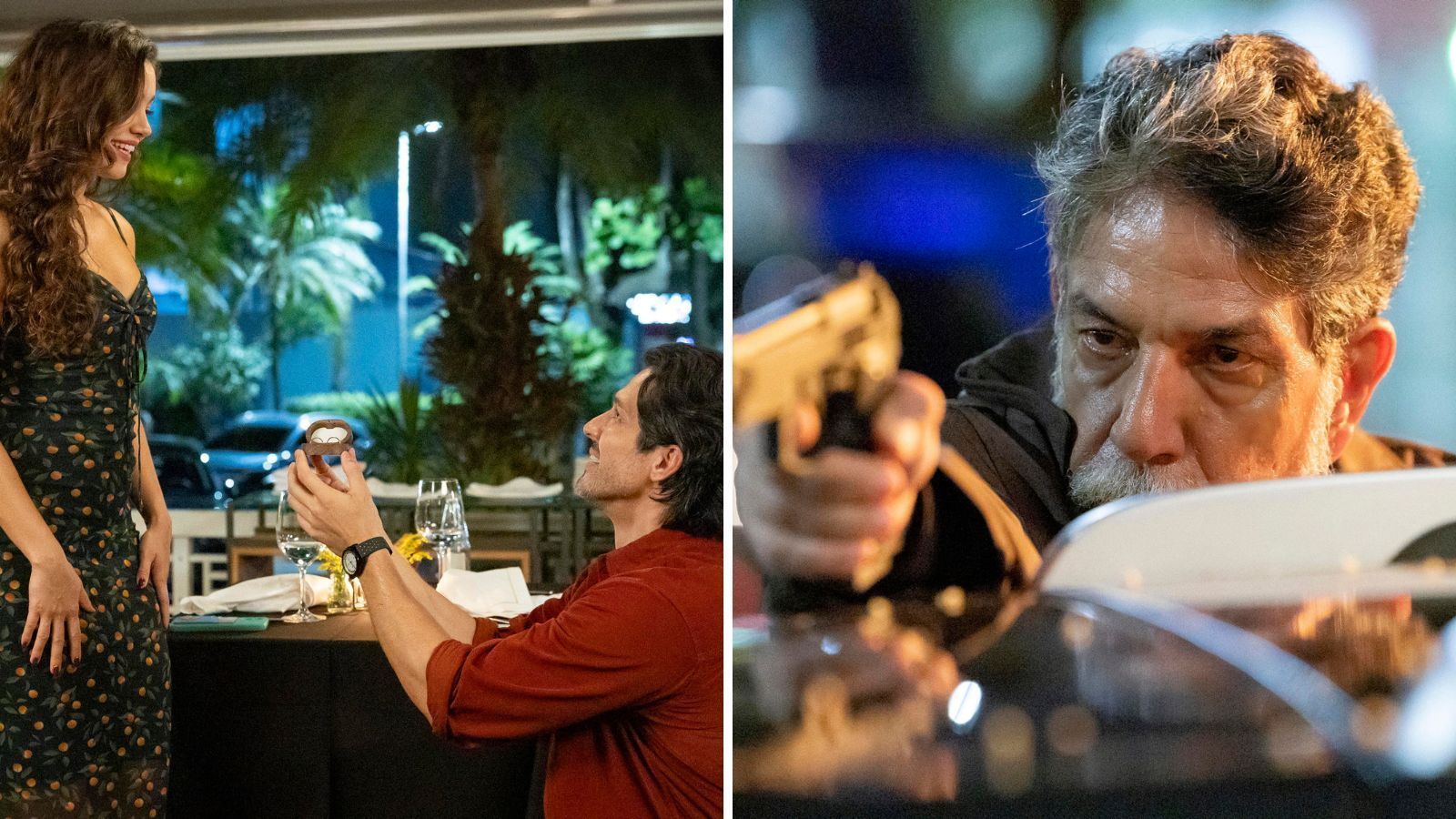 Paulinho é vítima de atentado ao pedir Gerluce em casamento