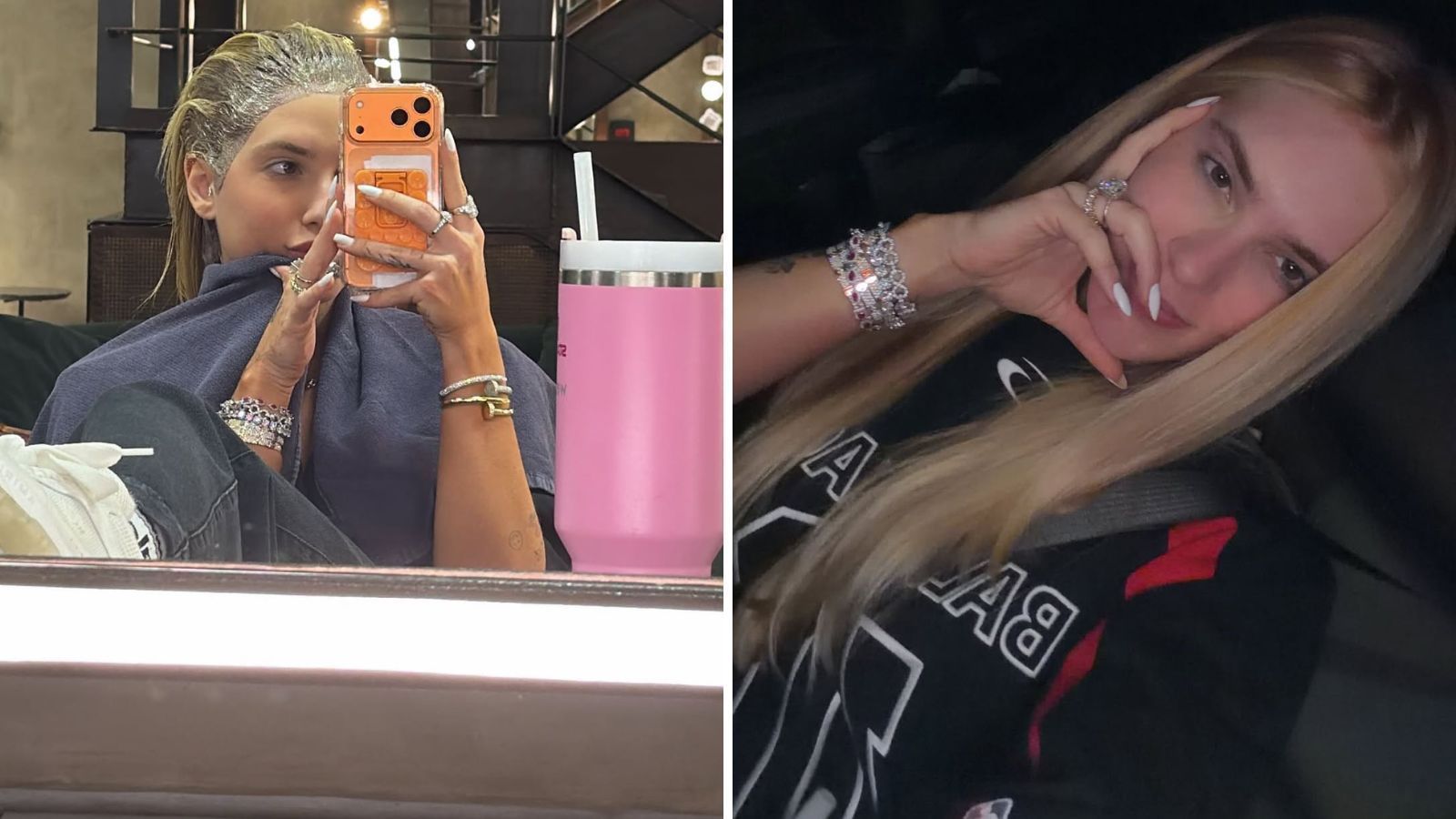 Virginia aposta em madeixas ainda mais loiras para o outono
