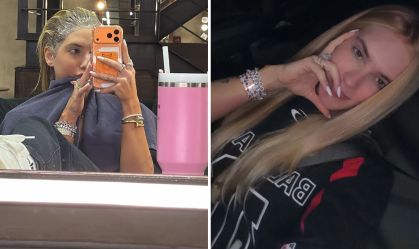 Virginia aposta em madeixas ainda mais loiras para o outono