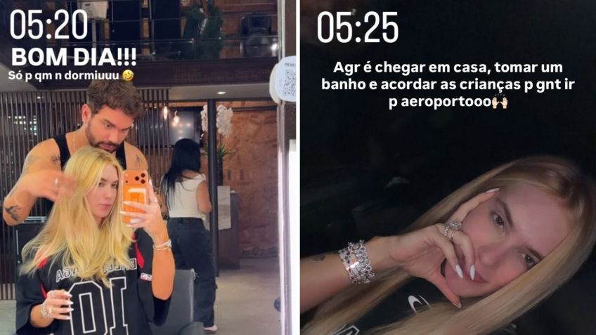 Virginia vira madrugada em salão e surge loiríssima • Instagram/Virginia