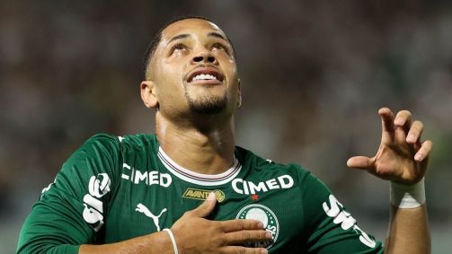 Vitor Roque, do Palmeiras