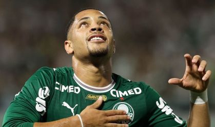 Vitor Roque, do Palmeiras